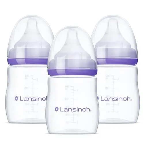 Lansinoh anti-colic baby bottle for breastfeeding babies