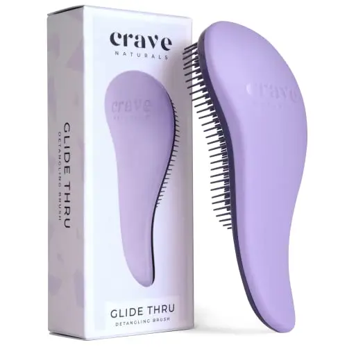 Crave Naturals Glide Thru detangling brush for kids