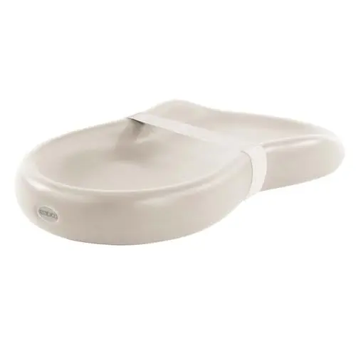 Keekaroo Peanut Changer wipe-clean changing pad in a modern nursery