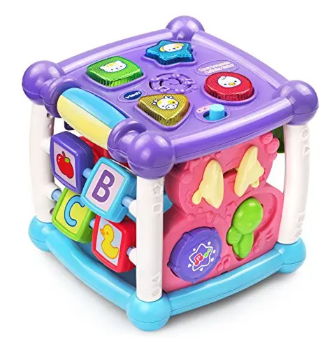 VTech Busy Learners Activity Cube with lights and sounds