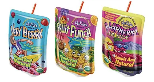 NuKids Assorted Organic juice drink variety pack