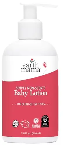 Earth Mama Simply Non-Scents Baby Lotion bottle
