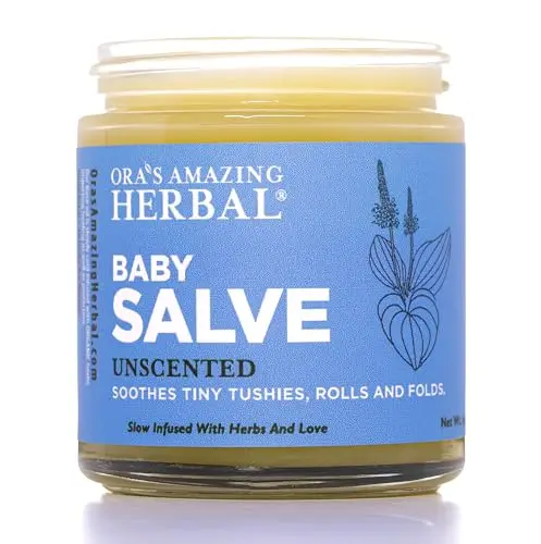 Ora's Amazing Herbal Baby Salve jar