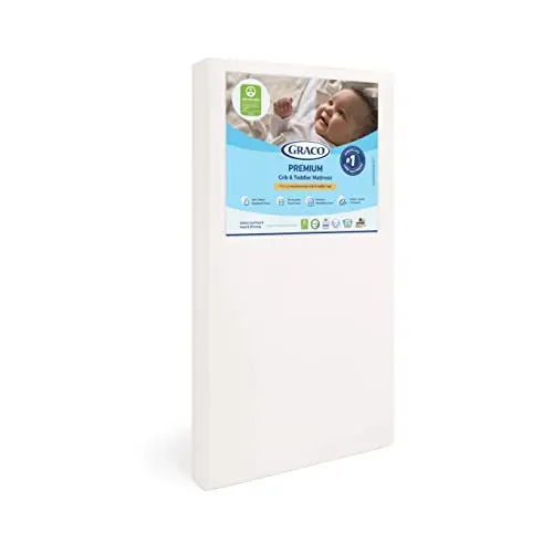 Graco premium crib mattress with waterproof cover