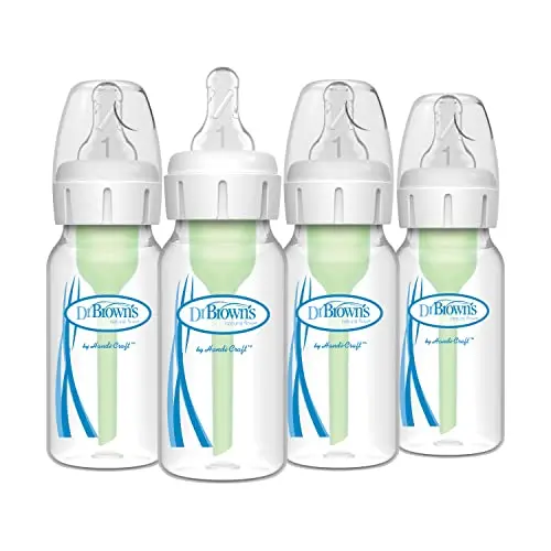 Dr. Brown's Natural Flow anti-colic narrow baby bottle