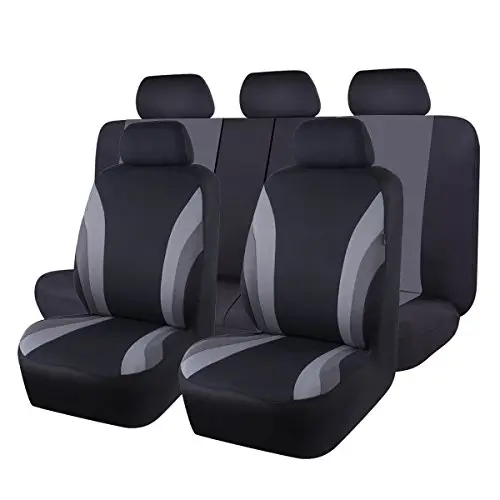 CAR PASS sporty cloth car seat covers 11-piece set