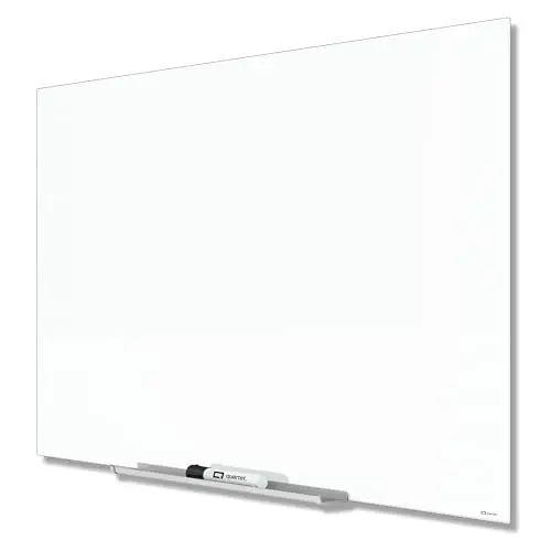 Quartet glass whiteboard with invisible mounting system