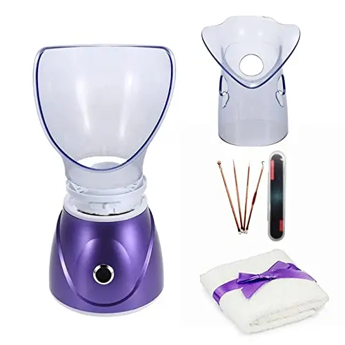 Hann facial steamer with sinus steam inhaler function