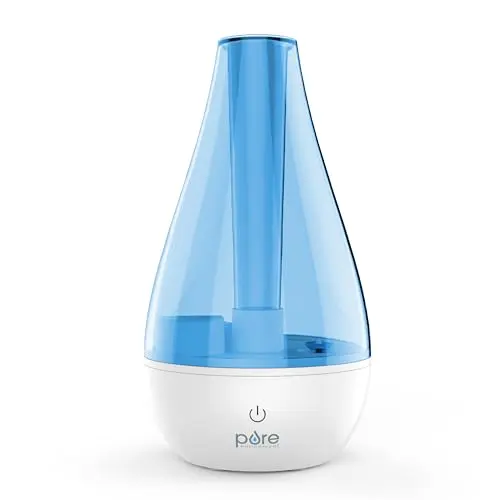 Pure Enrichment MistAire Studio humidifier in blue oval shape