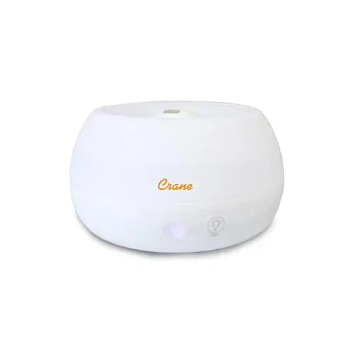 Crane travel humidifier with essential oil diffuser feature