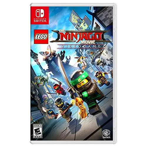 LEGO Ninjago Movie Videogame cover showing ninja characters