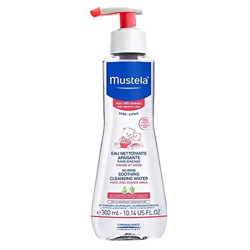 Mustela Baby Soothing Cleansing Water bottle