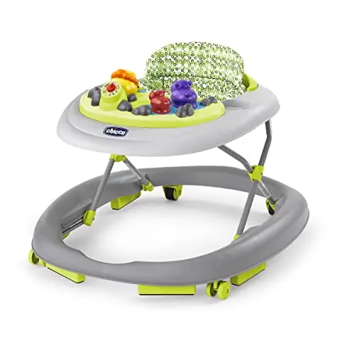 Chicco Walky Talky foldable infant walker with multi-lingual play tray