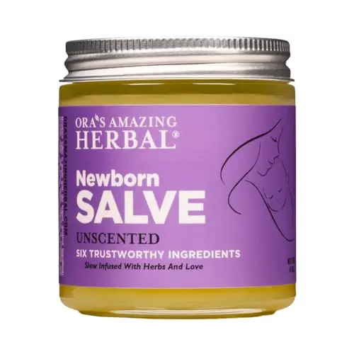 Ora's Amazing Herbal Newborn Salve jar