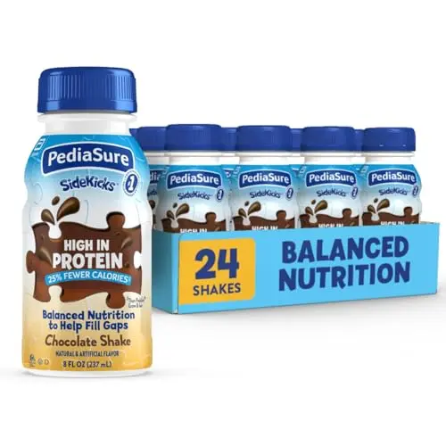 PediaSure SideKicks chocolate protein shake for kids
