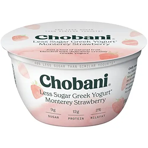 Chobani Monterey Strawberry Greek Yogurt Cup