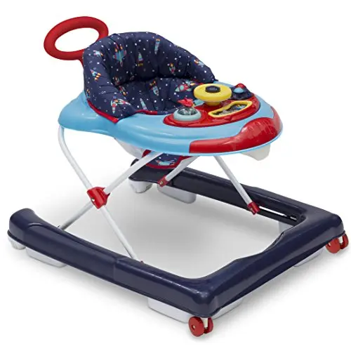 Delta Children 2-in-1 activity walker in lift off pattern