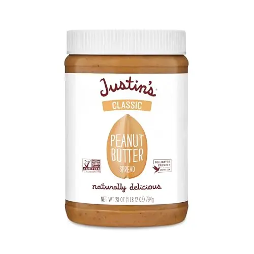 Jar of Justin's classic peanut butter spread