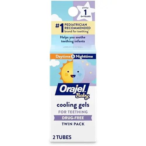 Orajel Baby Cooling Gels package