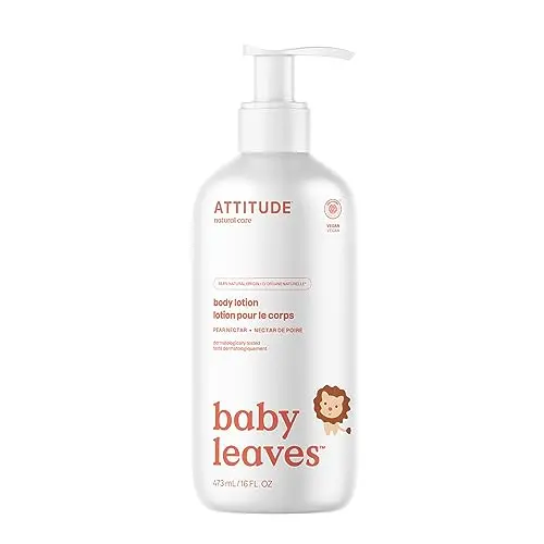 ATTITUDE baby lotion with pear nectar scent