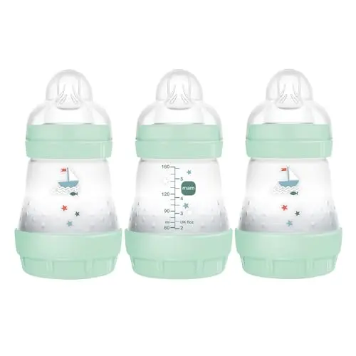 MAM Easy Start anti-colic baby bottle with slow flow nipple
