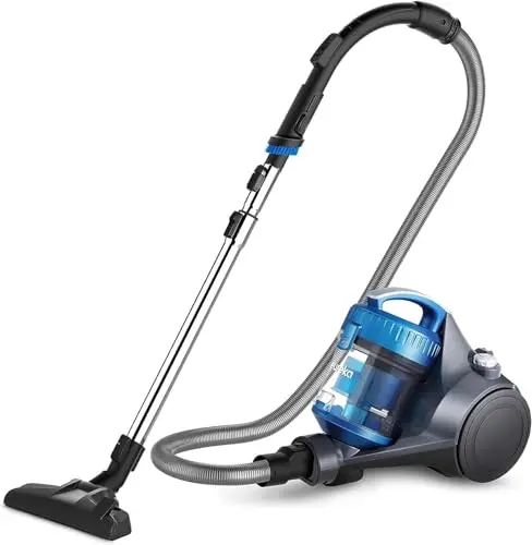 Eureka WhirlWind bagless canister vacuum on hard floor