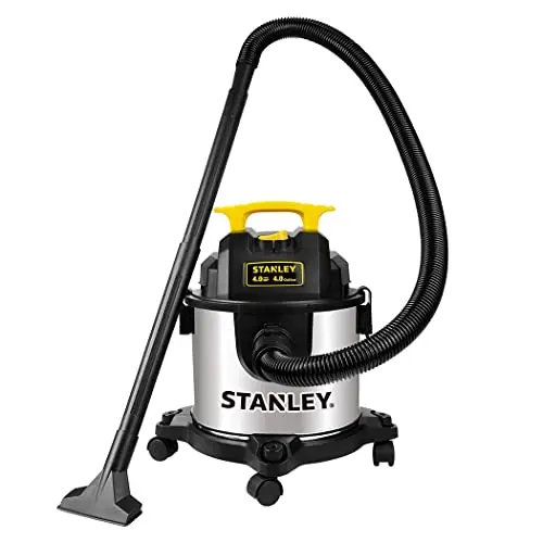 STANLEY 4 gallon wet dry shop vacuum for garage and car