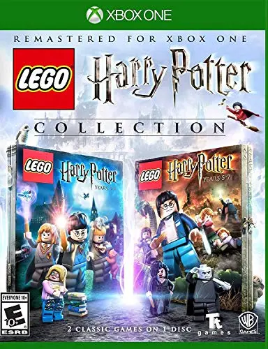 LEGO Harry Potter Collection Xbox game case with Hogwarts imagery