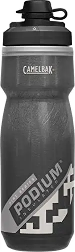 CamelBak Podium Dirt Series Chill insulated mountain bike water bottle with mud cap