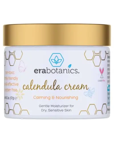 Era Organics calendula cream for baby facial irritation