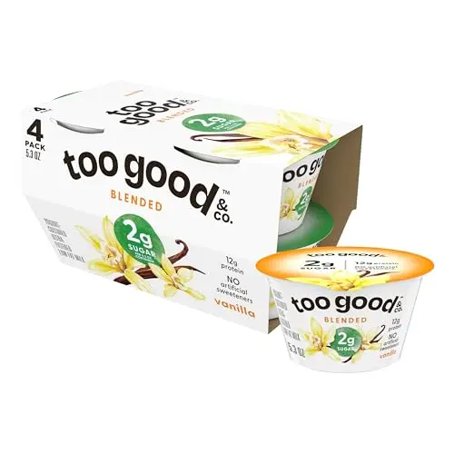 Two Good Low Fat Greek Yogurt Vanilla 4-Pack