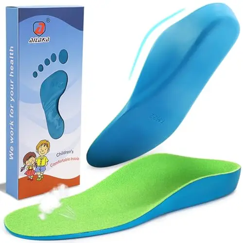 Ailaka kids orthotic arch support insoles for flat feet