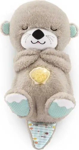 Fisher-Price Soothe 'n Snuggle Otter plush toy with breathing motion
