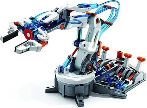 Teach Tech Hydrobot hydraulic arm kit with gripping function