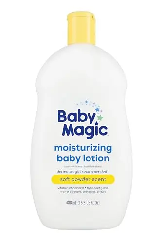 Baby Magic lotion for affordable baby skin care