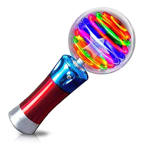ARTCREATIVITY spinning light up wand for autism