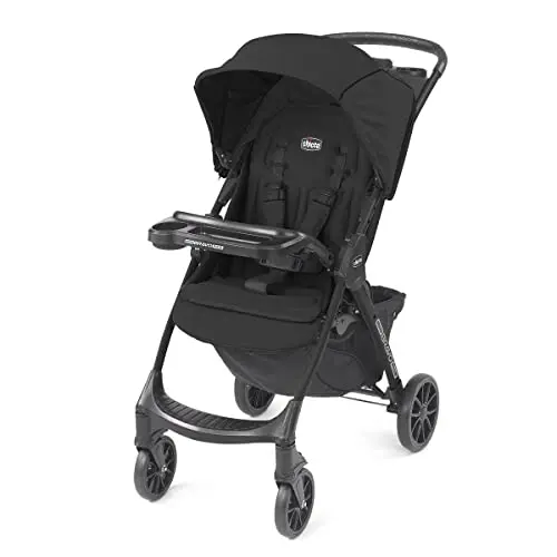Chicco Mini Bravo Plus lightweight stroller with reclining seat and canopy