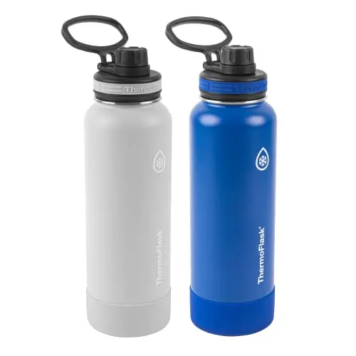 Thermoflask 40oz insulated stainless steel water bottles two-pack
