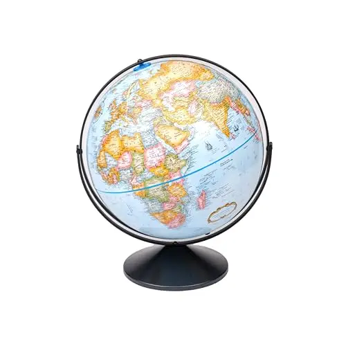 Replogle Eureka 16-inch desktop globe with raised relief map