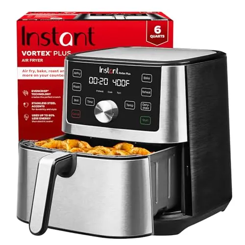 Instant Pot Vortex Plus air fryer with touchscreen