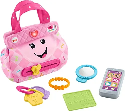 Fisher-Price interactive purse toy for baby girls