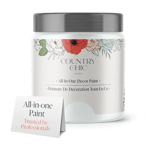 Country Chic All-in-One Chalk Paint in white color