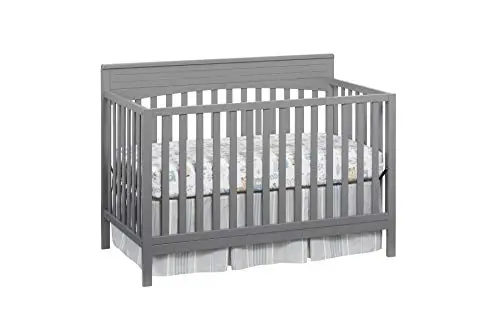 Oxford Baby Harper convertible crib in dove gray