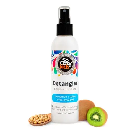 SoCozy Detangler Leave-In Conditioner Spray in smaller bottle