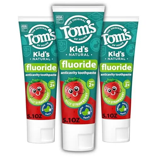 Tom's of Maine Kids Toothpaste in Silly Strawberry flavor