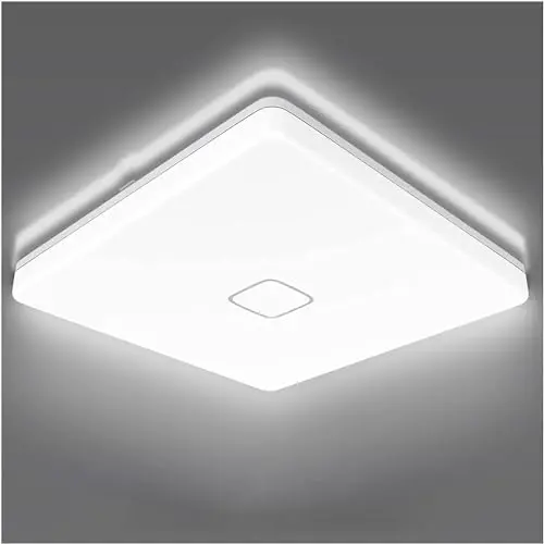 Airand square flush mount LED ceiling light