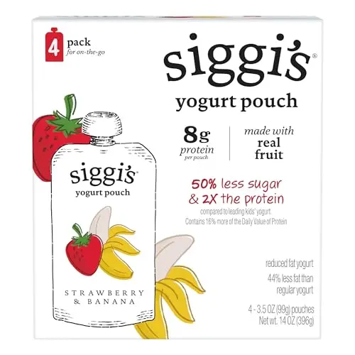 siggi's Kids Strawberry Banana Yogurt Pouches