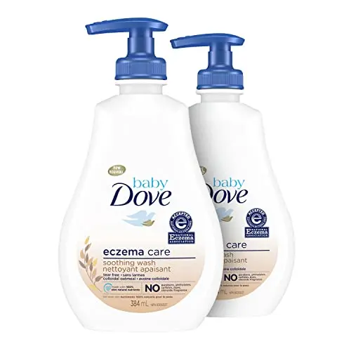 Baby Dove eczema care body wash for delicate baby skin