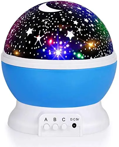 RICTLY star projector night light with rotation
