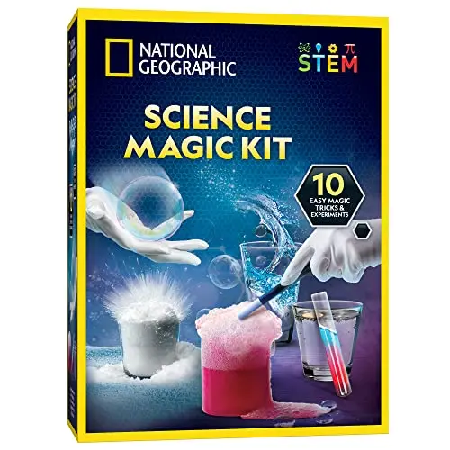 National Geographic Magic Chemistry Set with magic tricks and science experiments